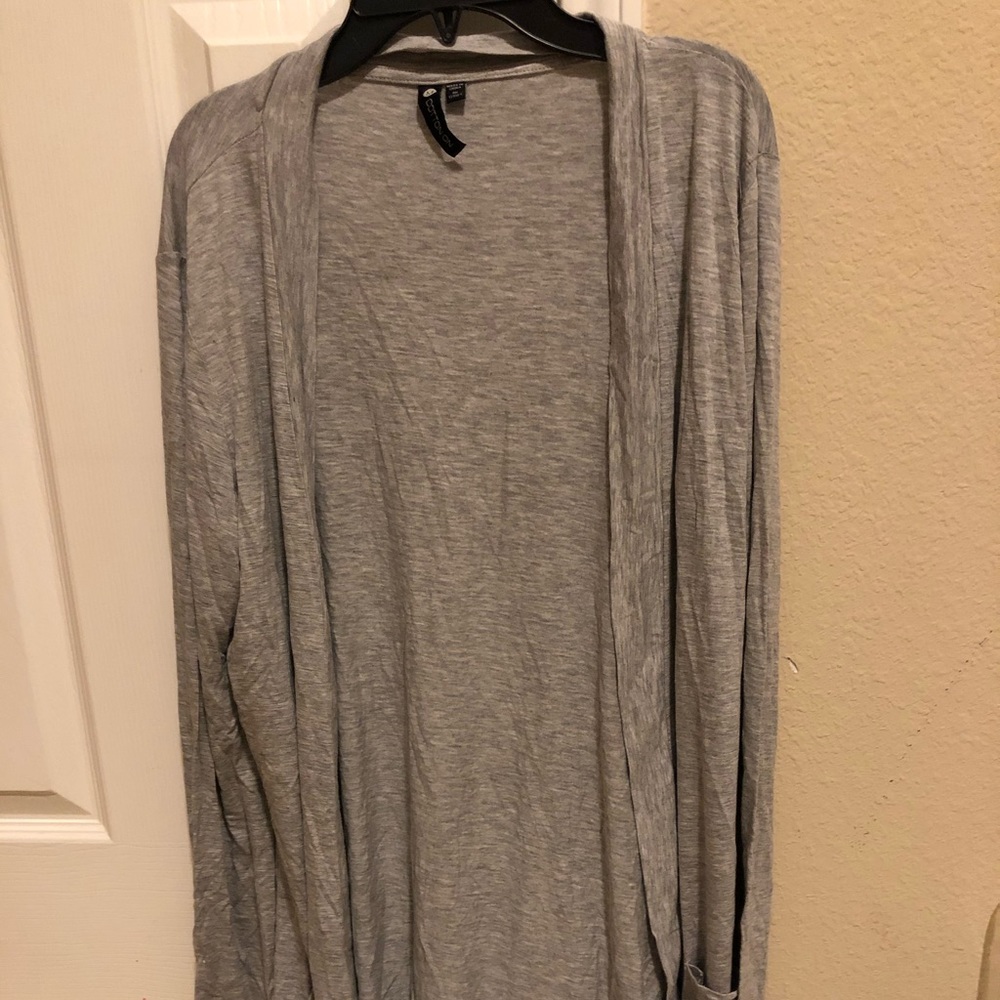 A cardigan
